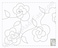 Stipples Made Easy Pattern 306 Roses