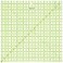 Omnigrid Omnigrip 2012 x 2012 NonSlip Square Quilting Ruler by