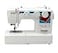 Janome MOD19 EasytoUse Sewing Machine with 19 Stitches Automatic Needle Threader and 5Piece Feed Dogswhite