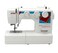 Janome MOD19 EasytoUse Sewing Machine with 19 Stitches Automatic Needle Threader and 5Piece Feed Dogswhite