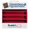 BobbinSaver Square Bobbin Organizer Holds 60 Bobbins Flexible Plastic Holder for Sewing Machine Embroidery Quilting Bobbin Storage Red