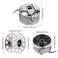 InnoHHustle 2 PCS Bobbin Case and 20 Pcs Metal Sewing Machine Bobbins Stainless Steel Bobbin Case Sewing Machines Class 15 Bobbins Replacement Compatible with Front Loading 15 Class Machine