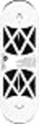 Dritz Elastic Belting 2Inch by 10Yard Black