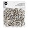 Dritz 38 Grommets with Setting Tool 72 Sets Nickel Finish Metal Grommet Kit for Fabric Tents Curtains Craft Projects