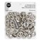 Dritz 38 Grommets with Setting Tool 72 Sets Nickel Finish Metal Grommet Kit for Fabric Tents Curtains Craft Projects