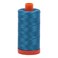 Aurifil A10501125 Solid 50wt 1422yds Medium Teal Mako Cotton Thread