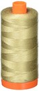 Aurifil A10502325 Mako Cotton Thread Solid 50WT 1422Yds Linen