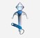 K PLACE Dreamus Official KPOP LIGHT STICK White Blue LED Plastic Battery Powered