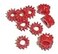 Taurus Ii2 Red Gear Grommets