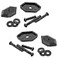 Rough Country Molle Panel CamPlate Mounts Aluminum Mounting Kit 2Pack