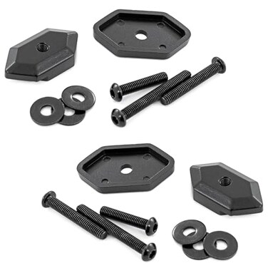 Rough Country Molle Panel CamPlate Mounts Aluminum Mounting Kit 2Pack