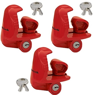 Master Lock Universal Size Fits 178 2 and 2516 Couplers Trailer Locks 389DAT 3 Pack