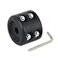 Besnor Winch Cable Hook Stopper for ATV UTV SUV ORV Rubber Rope Line Saver Prevent Bouncing Fraying with Allen Wrench Black