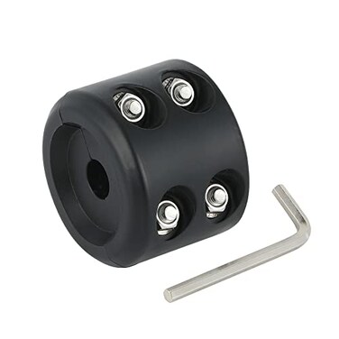 Besnor Winch Cable Hook Stopper for ATV UTV SUV ORV Rubber Rope Line Saver Prevent Bouncing Fraying with Allen Wrench Black