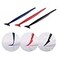 FOSHIO Vinyl Car Wrapping Flexible Micro Squeegee Curves Slot Tint Tool Set 3 in 1 with Different Hardness for Installing Vehicle Wraps and Auto Stickers