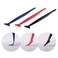 FOSHIO Vinyl Car Wrapping Flexible Micro Squeegee Curves Slot Tint Tool Set 3 in 1 with Different Hardness for Installing Vehicle Wraps and Auto Stickers