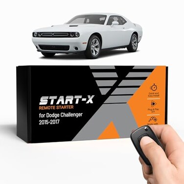 Start-X StartX Remote Starter Kit for Dodge Challenger 2015 2016 2017 Vehicles PushtoStart Ignition Plug Play Install Lock 3X to Remote Start Zero Wire Splicing
