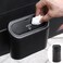 Accmor Car Trash Can with Lid Mini Auto Dustbin Garbage Organizer with 30 Pcs Plastic Trash Bag Automotive Garbage Container Bin for Vehicle Home Office
