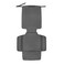 WeatherTech Child Car Seat Protector with Back Black
