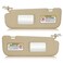 TadaMark Left Driver Right Passenger Sun Visor Fit for Hyundai Elantra 2011 2012 2013 2014 2015 Beige Without Light Replace 852103X000TX 852203X000TX 1 Pair