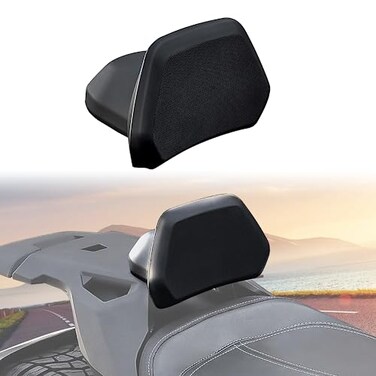 CUSAUTV 1Up Driver Backrest Compatible with Can Am Ryker 600 900 Ryker Rally 20192022 Accessories Replace 219400960 Adjustable Angle Lumbar Support Requires Max Mount