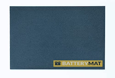 The Original Battery Mat Battery Protective Mat 8 x 12 Black