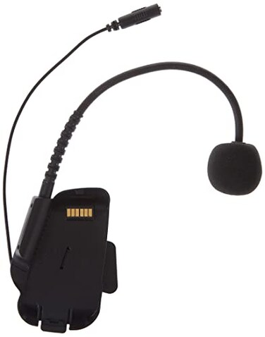 Cardo Boom Microphone Cradle for PackTalk BoldBlack and SmartPack Systems Black Single Pack Will Not Fit Packtalk Edge Pro or Neo