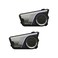 Sena 60S Motorcycle Communication Headset with Wave Mesh and Bluetooth Intercom 2nd Generation Sound by Harman Kardon Dual Pack