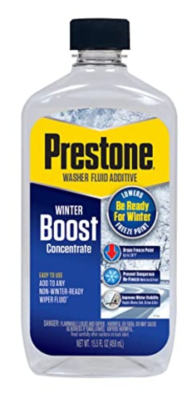 Prestone AS240 Windshield Washer Fluid Booster DeIcer Additive 155 oz