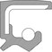 National 710693 Trans Case Input Shaft Seal