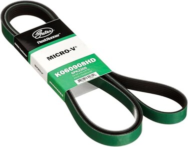 Gates K060908HD FleetRunner MicroV Serpentine Drive Belt