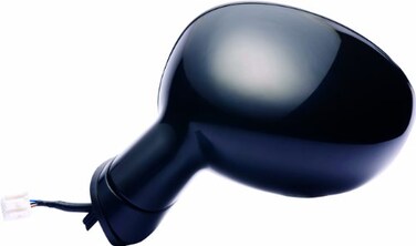 Fit System Driver Side Mirror for Mazda MX5 Miata Black PTM Foldaway Power