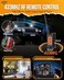 Auxbeam 8 Gang Switch Panel AC800 Bluetooth RGB Switch Pod with Remote Control Backlit Off Toggle Momentary Pulsed 165FT Wireless Auxiliary Switch Panel for Truck Offroad Waterproof