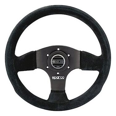 Sparco 300 Series Steering Wheel Suede Black
