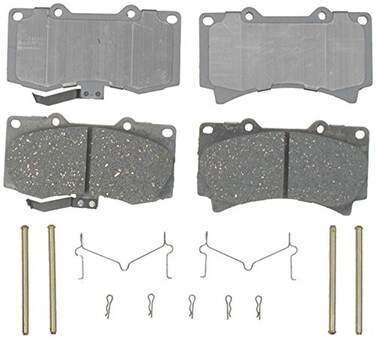 ACDelco Silver 14D1119CH 19285998 Ceramic Front Disc Brake Pad Set with Hardware