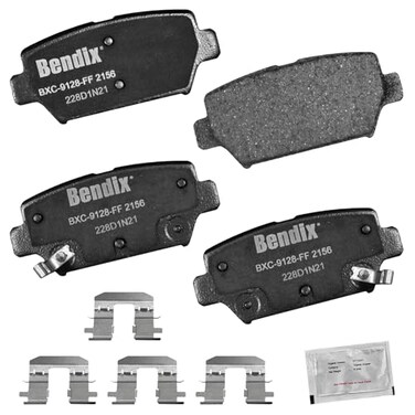 Bendix Priority1 CFC2156 Ceramic Rear Brake Pads for Mitsubishi Eclipse Cross 20202018 Eclipse Cross 20242022