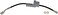 Dorman H621693 Front Passenger Side Brake Hydraulic Hose Compatible with Select Chevrolet GMC Models