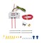 Derale 16789 High Amperage Dual Fan Controller with 38 NPT Thread In Probe