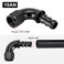 EVIL ENERGY 10AN 90 Degree Push Lock Fitting One Piece Full Flow Hose End