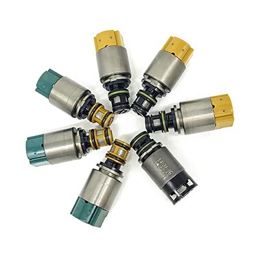 WOWAUTO 1068298044 6HP19 Engine Shift Control Gearbox Solenoid Valve Kit Compatibile with BMW Ford ZF6HP26 ZF6HP