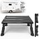 DEPSUNNY Adjustable RV Step Stool 3Step Height Adjustment Foldable Legs Wide AntiSlip SurfaceSupports Up to 1000 lb Premium Aluminum Construction Easy to Carry