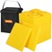 OULEME 12 Pack RV Leveling Blocks Stackable Jack Blocks Interlocking Leveling Pads with Carrying Bag for Camper Travel Trailer