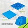 RVMATE 12 Pack RV Leveling Blocks Heavy Duty Camper Leveling Blocks Levelers for RVs Reduce Trailer Movement Trailer Leveling BlocksRV Leveling System Great for Single and Dual Wheels