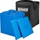 RVMATE 12 Pack RV Leveling Blocks Heavy Duty Camper Leveling Blocks Levelers for RVs Reduce Trailer Movement Trailer Leveling BlocksRV Leveling System Great for Single and Dual Wheels