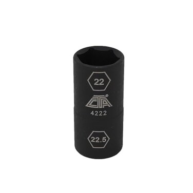 CTA Tools 4222 Lug Nut Flip Socket 22mm x 24mm