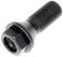 Dorman 610532 M14125 Wheel Bolt 17 mm Hex 221 mm Thread Length Compatible with Select BMWMini Models 10 Pack