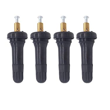 JESBEN 4pcs TPMS Replacement Stem Tire Pressure Sensor Rubber Value Stem Replacement for Snapin Cadillac Chevrolet Buick 20008 20018 VS950 VS950