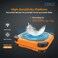Elitech LMC210 Refrigerant Freon Charging Scale 220lbs for HVAC with Wireless Remote Control