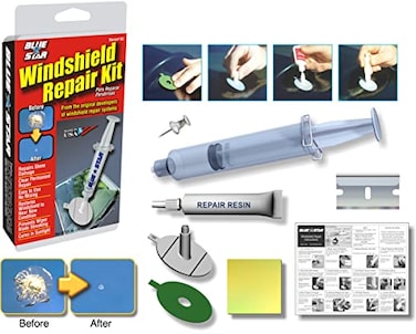 Blue Star BlueStar Windshield Repair Kit 027 fl oz