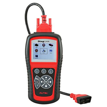 Autel Diaglink OBDII Code Reader Full Systems Diagnostic Scanner DIY Version of MD802 for EngineTransmissionABSSRSEPBOil Reset Service